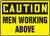 Men Working Above Sign