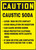 Caution - Caustic Soda Avoid Skin Or Eye Contact Avoid Inhalation Or Digestion Can Cause Severe Burns Wear Protective Clothing When Working With Caustic Soda If Skin Or Eyes Are Contacted Flush With Water For 15 Min. - .040 Aluminum - 14''