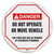 Accuform KDD714 - ANSI Danger 16" Steering Wheel Message Cover: Do Not Operate Or Move Vehicle