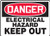 Danger - Keep Out - Re-Plastic - 10'' X 14''