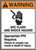 Warning - Arc Flash And Shock Hazard Appropriate Ppe Required Failure To Comply Can Result In Death Or Injury (W/Graphic) - Dura-Plastic - 14'' X 10''