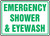 Emergency Shower & Eyewash Sign