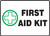 First Aid Kit - Dura-Fiberglass - 7'' X 10''