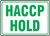 Haccp Hold - Dura-Plastic - 7'' X 10''