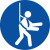 Wear Safety Harness ISO Safety Sign Wear Safety Harness ISO Safety Sign