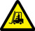 Lift Truck Hazard - .040 Aluminum - 6''