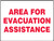 Area For Evacuation Assistance