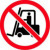 No Industrial Trucks Symbol