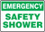 Emergency Safety Shower - Accu-Shield - 10'' X 14''