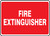 Fire Extinguisher - Dura-Plastic - 7'' X 10'' 1