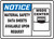 Notice - Material Safety Data Sheets Available Upon Request 1