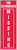 Fire Extinguisher Missing - .040 Aluminum - 14'' X 5''