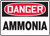 Danger - Ammonia - Aluma-Lite - 7'' X 10''