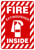 Fire Extinguisher Inside Sign MFXG446 Fire Extinguisher Inside Sign MFXG446