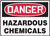 Danger Hazardous Chemicals Danger Hazardous Chemicals
