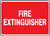 Fire Extinguisher - .040 Aluminum - 7'' X 10'' 1