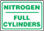 Nitrogen Full Cylinders - .040 Aluminum - 10'' X 14'' Nitrogen Full Cylinders - .040 Aluminum - 10'' X 14''