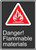 Danger Flammable Materials (Danger Matieres Inflammables) - .040 Aluminum - 14'' X 10'' Danger Flammable Materials (Danger Matieres Inflammables) - .040 Aluminum - 14'' X 10''