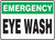 Emergency Eye Wash - Aluma-Lite - 10'' X 14''