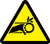 MISO322VA ISO Warning Safety Sign- Chain Drive Entanglement Hazard Sign