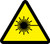 MISO364VS ISO Warning safety sign- Laser Beam Sign