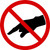 MISO522 ISO prohitition safety sign- Do not touch sign