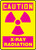 OSHA Caution Safety Sign: X-Ray Radiation