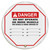 Accuform KDD722 - ANSI Danger 20" Steering Wheel Message Cover: Do Not Operate Or Move Vehicle