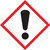 GHS Pictogram Label: Exclamation Mark - 1" x 1" - 250/Roll