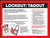 Lockout/TAGOUT  - 17" x 22" Laminated Safety Awareness Poster