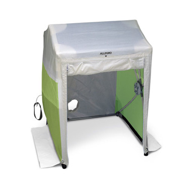 Allegro Industries 9403‐66 Economy Work Tent, Green, 6'dx 6'wx 7'h