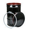 Greif 55 Gallon Open Head Lined Steel Drum, UN Rated 1A2/Y1.8/150 & 1A2/X400/S, epoxy phenolic coated RDL44LVOC, metal side lever locking band, Bung lid with 2" NPT plug and 3/4" plug with EPDM gaskets.