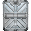 Greif GCube 330 gallon IBC, Liquid UN Rated 31HA1/Y1.9, Material HDPE, Color Natural, Opening 6" Fill Cap, 2" PP Removable Ball Valve with aluminum collar, 2" QD male camlock, Weight 150 lbs.,  L47 1/4" W 39 1/4" H 54 1/2"