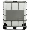 Greif GCube 275 gallon IBC, Liquid UN Rating 31HA1/Y1.9,  Material HDPE, Color Natural,  Opening 6" Fill Cap,  Valve 2" PP Removable Ball Valve with aluminum collar 2" QD male camlock,  Weight 130 lbs.,  L 47 1/4" W 39 1/4" H 46 1/2"