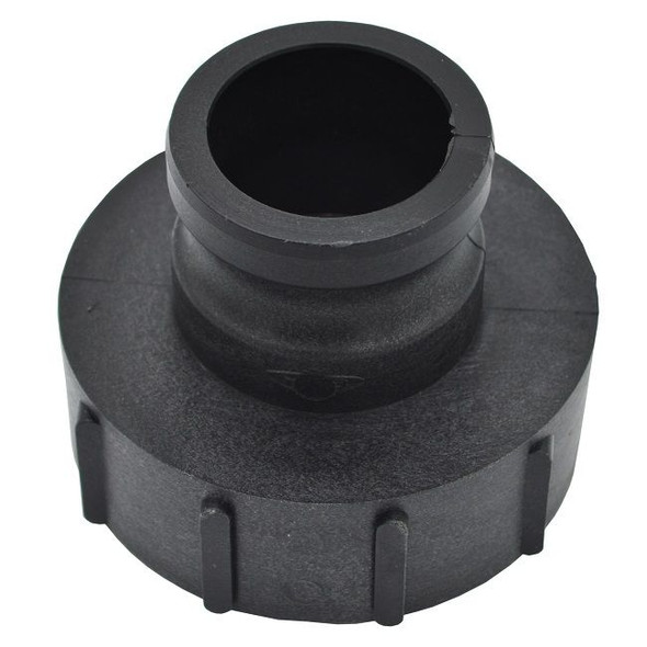 IBC tank adapter S100x8 3" female buttress to 2" male camlock (QD) Converts a Female S100x8 thread 3" Buttress to a 2” Male Camlock