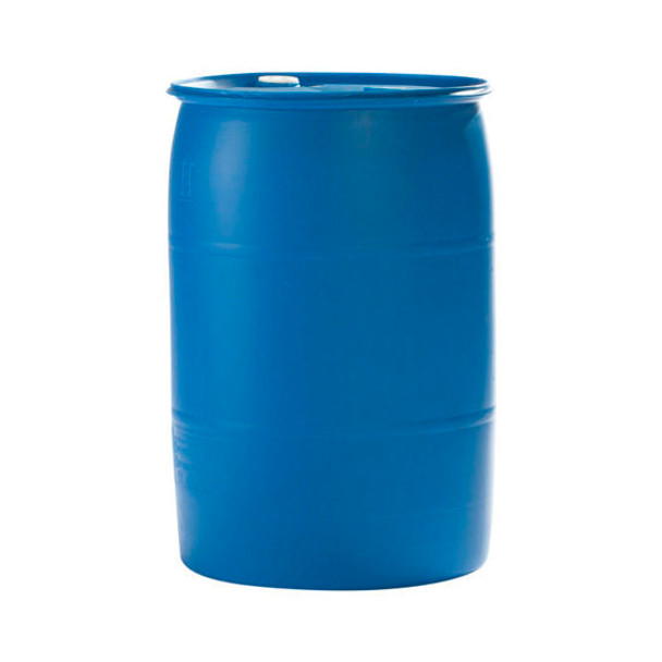 Greif GP55 Blue 55 Gallon Closed Head Drum, Liquid UN Rated 1H1/Y1.9/150, 2" NPT & 2" Buttress removable bungs with gasket