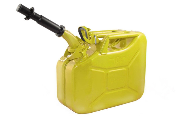 Jerry Can 10L YELLOW EPA/CARB-DOT-OSHA APPROVED