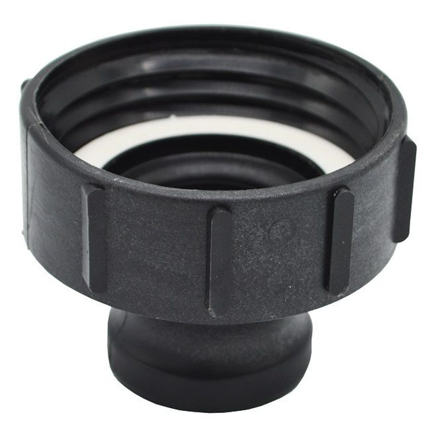 IBC tank adapter S100x8 3" female buttress to 2" male camlock (QD) Converts a Female S100x8 thread 3" Buttress to a 2” Male NPT Male Camlock