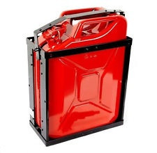 Jerry Can Holder with Red 20L Jerry Can 