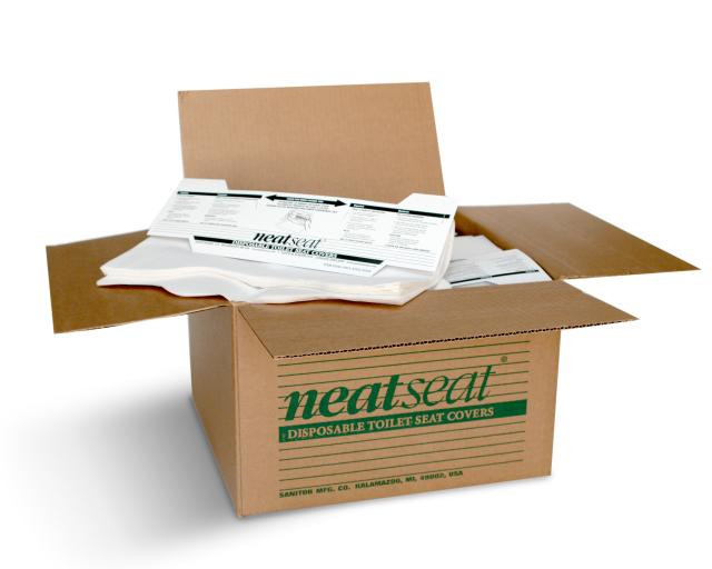 Disposable Toilet Seat Covers, Toilet Seat, Seat Covers, Neatseat, 3350