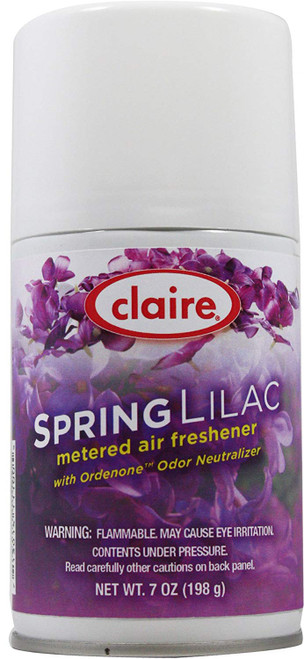Claire Metered Air Freshener-Spring Lilac 12-7oz/case
