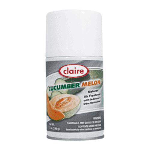 Claire Metered Air Freshener- Cucumber Melon 12-7oz/case