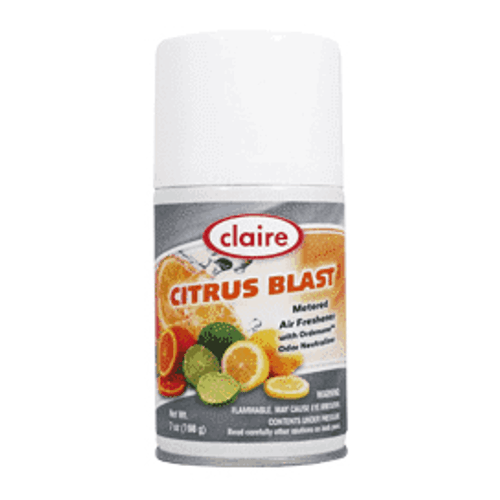 Claire Metered Air Freshener- Citrus Blast 12-7oz/case