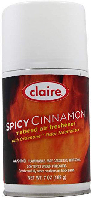 Claire Metered Air Freshener- Spicy Cinnamon 12-7oz/case