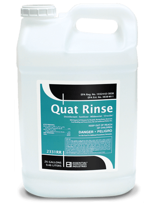 Essential Quat Rinse 2-2.5gal/case