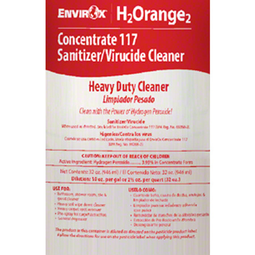 Red Heavy Duty Spray Bottle for Envirox H2Orange 117 - Facility Solutions,  Inc.