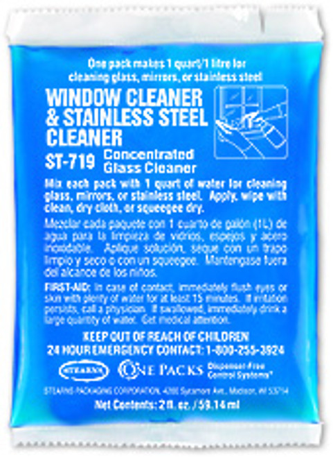 Window Cleaner and Stainless Steel Cleaner, 48 X 2 fl oz