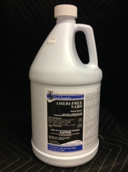 Professional Choice Ameri-Free NABD One Step Ready to Use Disinfectant, Cleaner, Deodorant, Gallons