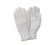 White Cotton Knit Glove Medium Wgt 12/pair