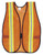 VEST, Poly Mesh Material, 2 Inch Lime Silver Reflective Stripes, 18 Inches x 47 Inches, 1 dozen